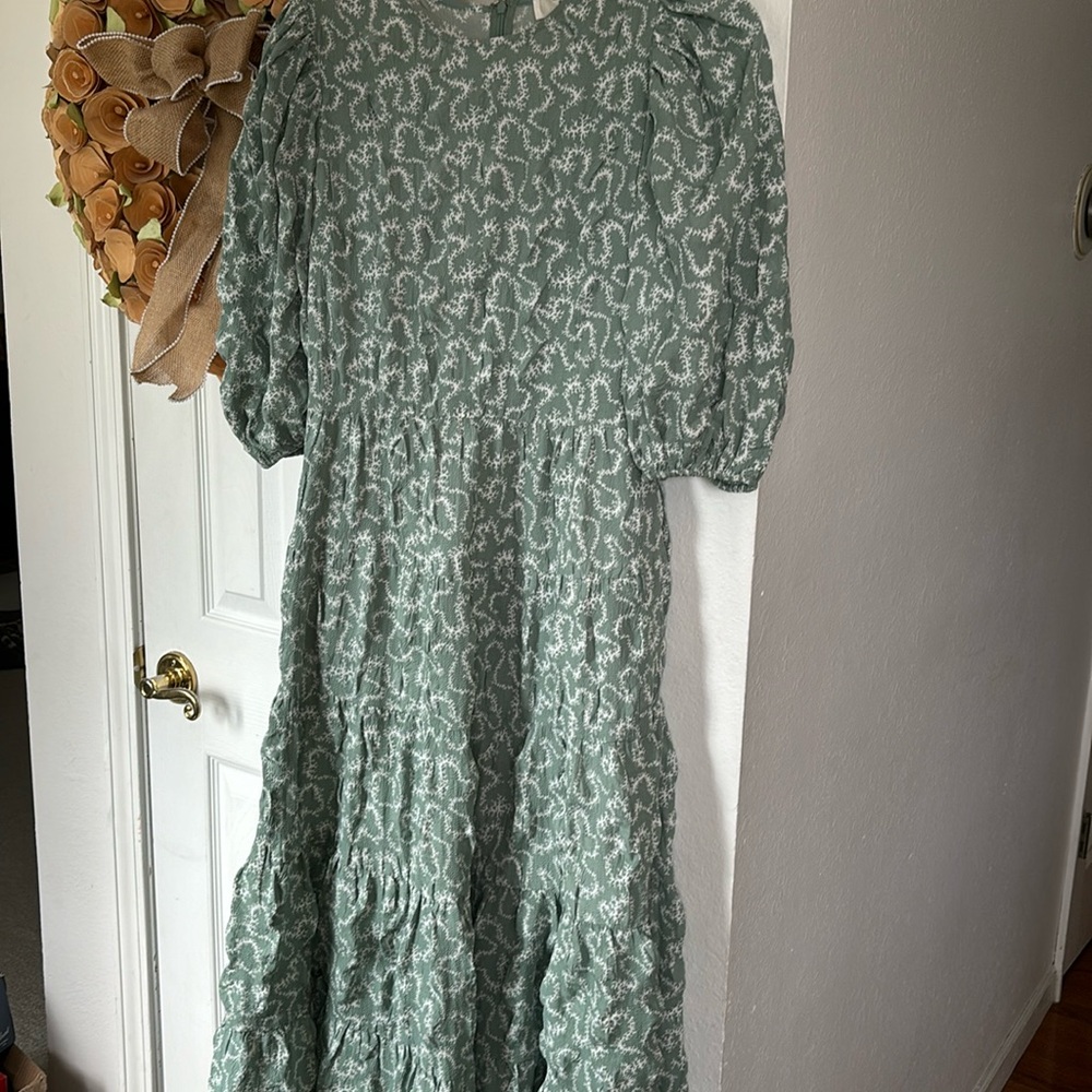 Sea New York Thandi Tiered Maxi Dress Size 0